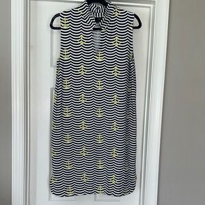 Sailor sailor sleeveless shift dress